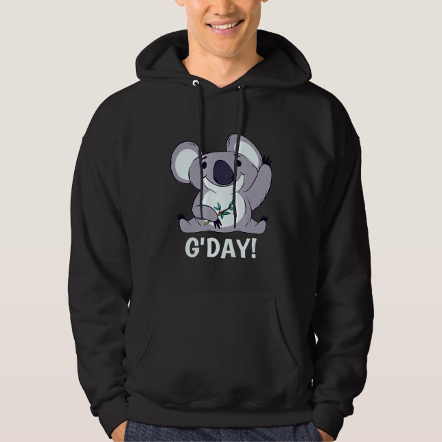 Moletom Gday Koala Cute Australiano (Frente)