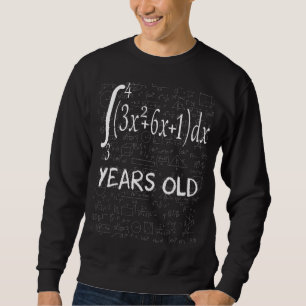 Moletom Geek Matemático 59 Anos 59. Aniversário - Calc Int