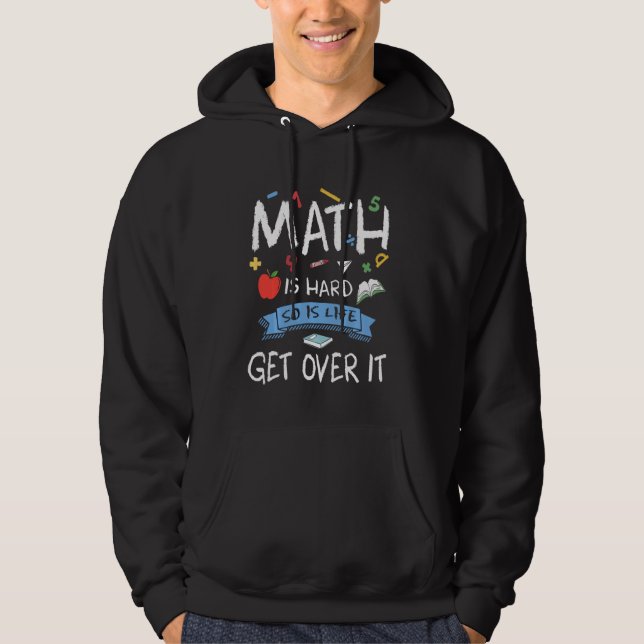 Moletom Geeks Engraçados De Matemática Professores Matemát (Frente)