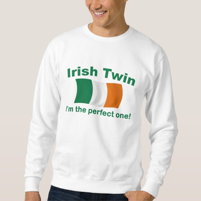 Moletom Gêmeo irlandês perfeito (Frente)