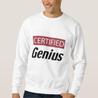 Moletom Gênio Certificado