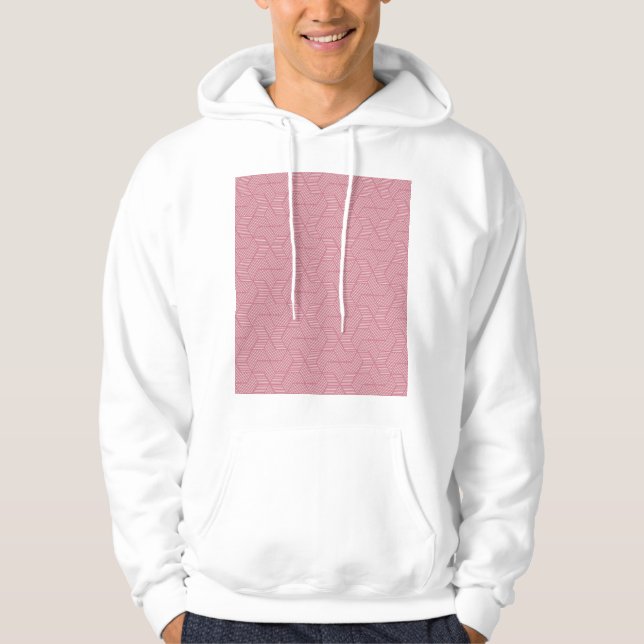 Moletom Geometria de Linha: Textura Vintage Moderna (Frente)