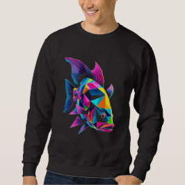 Moletom Geometric Fish Sweatshirt