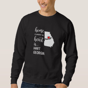 Moletom Georgia Home É Onde O Coração É Hart County