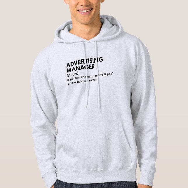 Moletom Gerenciador de Marketing Testemunha (Frente)