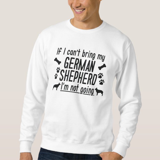 Moletom German shepherd (Frente)