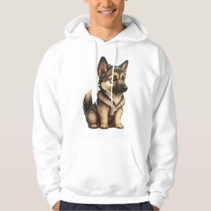 Moletom German shepherd Chibi