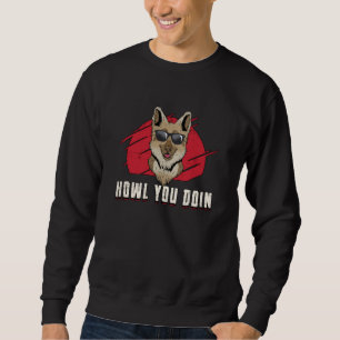 Moletom German shepherd Como Você Faz Cachorro Vintage Eng