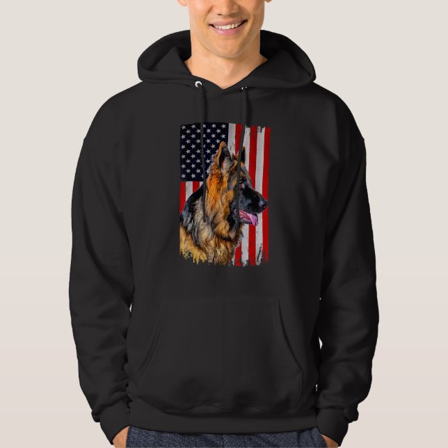 Moletom German shepherd de Sinalizador german shepherd Ame (Frente)