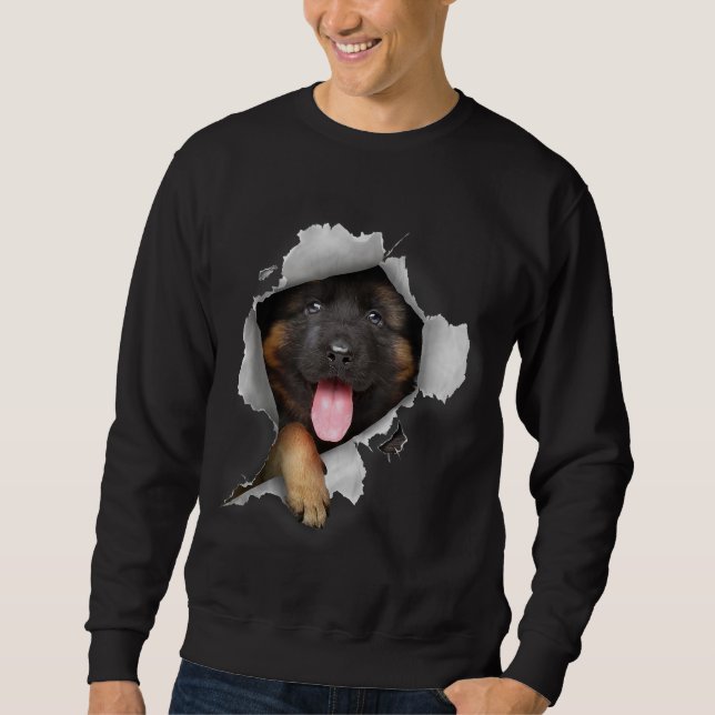 Moletom German shepherd, German shepherd, Cachorro (Frente)
