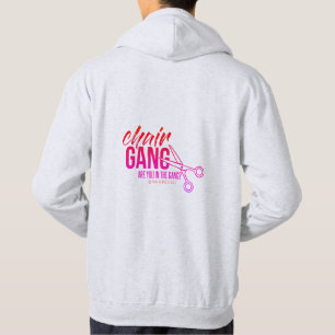Moletom GG cinza, capuz