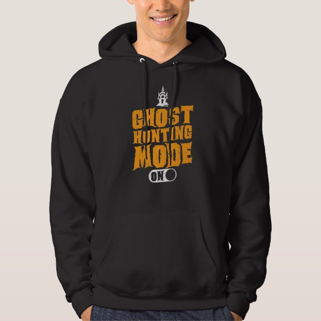 Moletom Ghost Hunter Mode No Ghost Hunter (Frente)