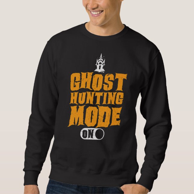 Moletom Ghost Hunter Mode No Ghost Hunter (Frente)