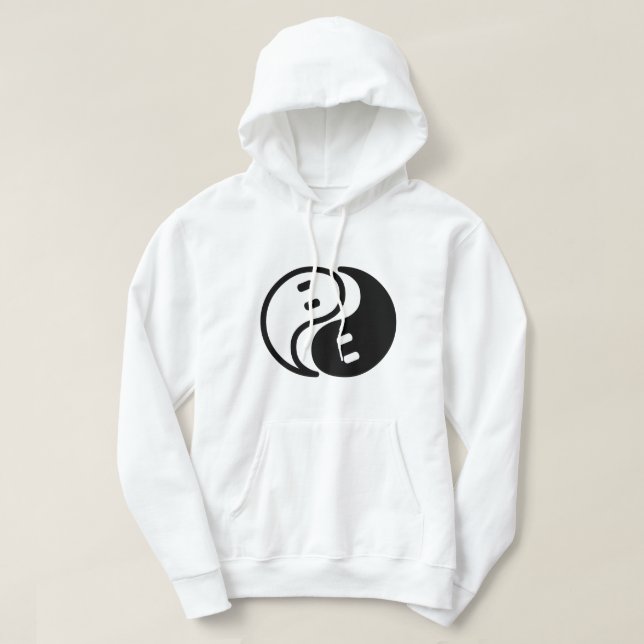Moletom Ghost Yin Yang (Frente do Design)