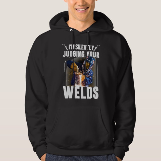 Moletom Gift Welder Tee... estou silenciosamente a julgar- (Frente)