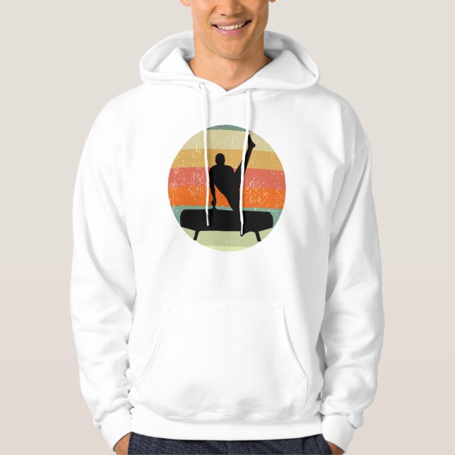 Moletom ginasta Mens Masculina no Sunset (Frente)