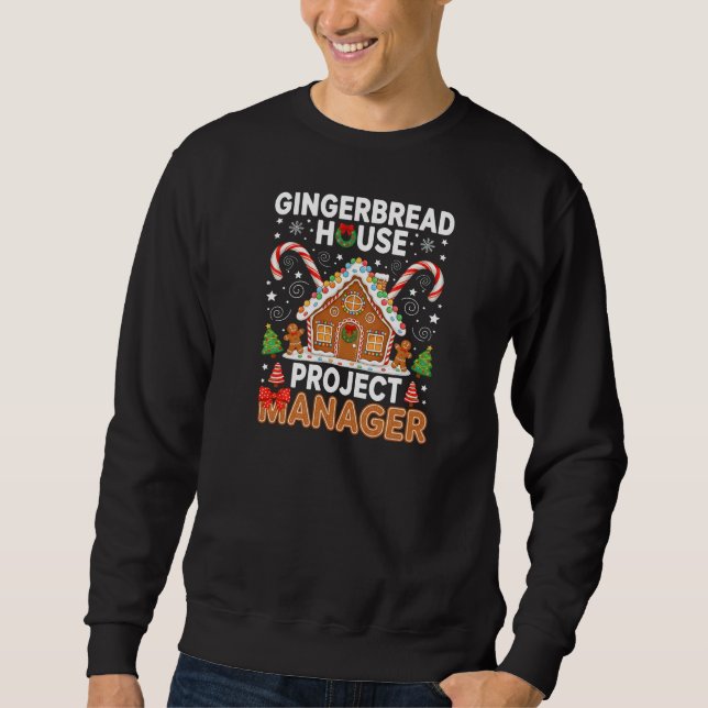 Moletom Gingerbread House Project Manager (Frente)