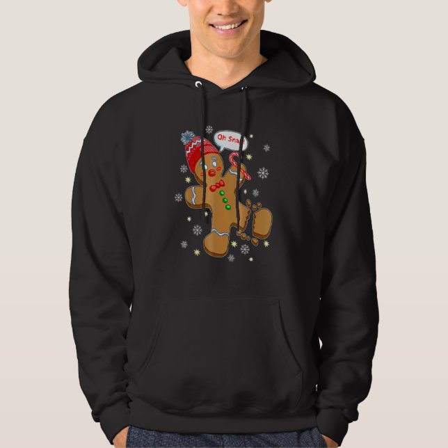 Moletom Gingercake Man Cookie Christmas (Frente)
