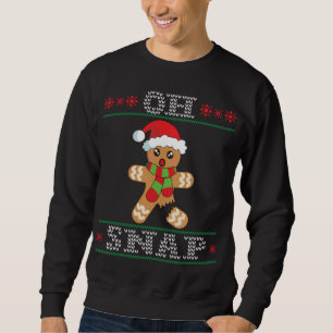 Moletom Gingercake Man Oh Snap Christmas Ufly Sweater