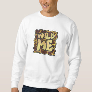 Moletom Girafa Brown e impressão amarelo