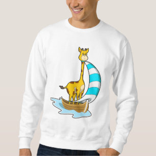 Moletom Girafa com barco à vela