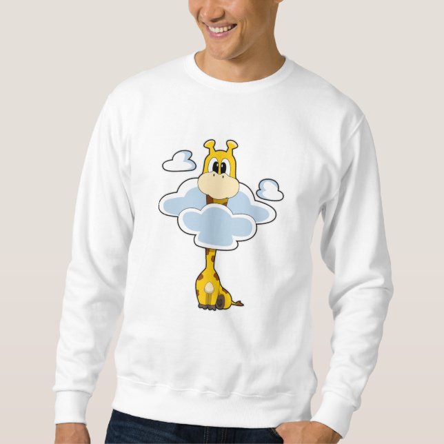 Moletom Girafa com Nuvens (Frente)