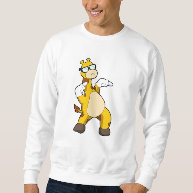 Moletom Girafa com óculos de sol (Frente)