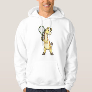 Moletom Girafa em Tênis com raquete Tênis