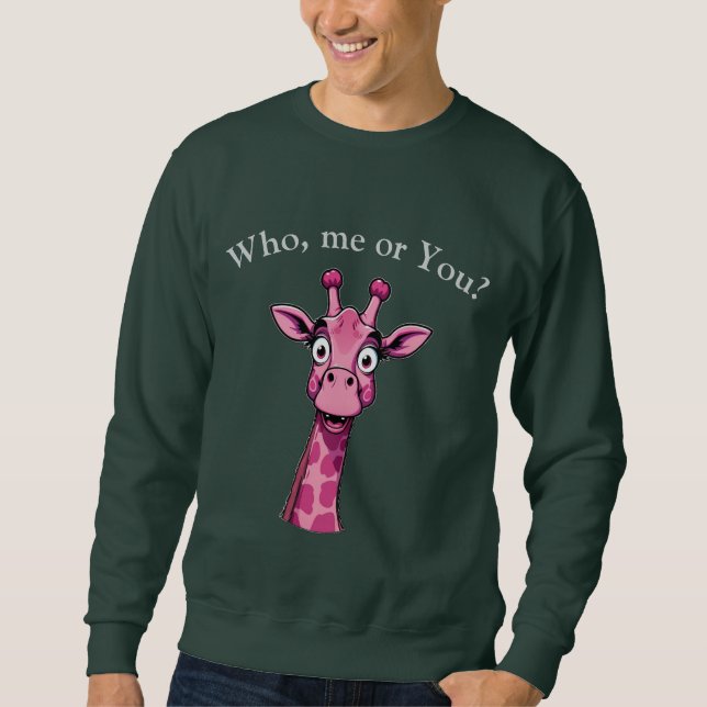 Moletom Girafa Rosa Surpresa (Frente)