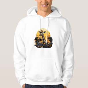 Moletom Giraffe Sunset Floral Animal Art Savanna Nature Wi