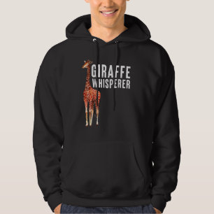 Moletom Giraffe Whisperer Cute Animal Quote Art Design