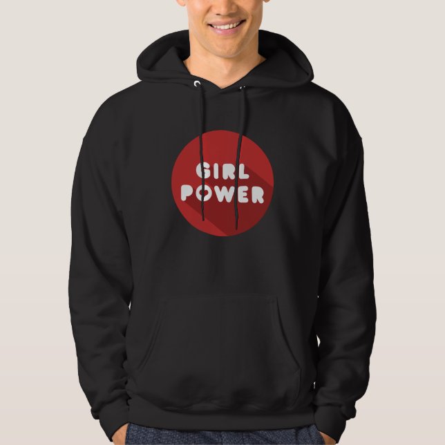 Moletom Girl Power Ladies Youth (Frente)