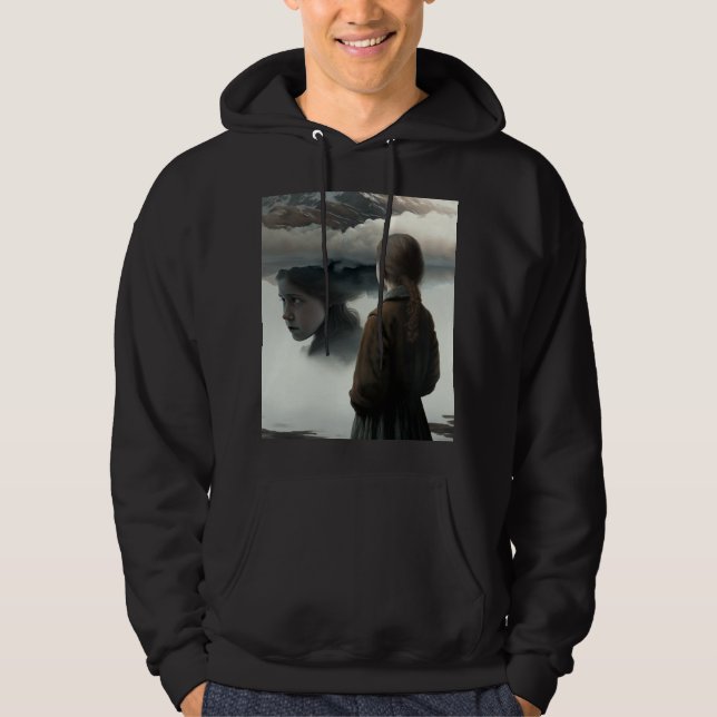 Moletom Girl with clouds (Frente)