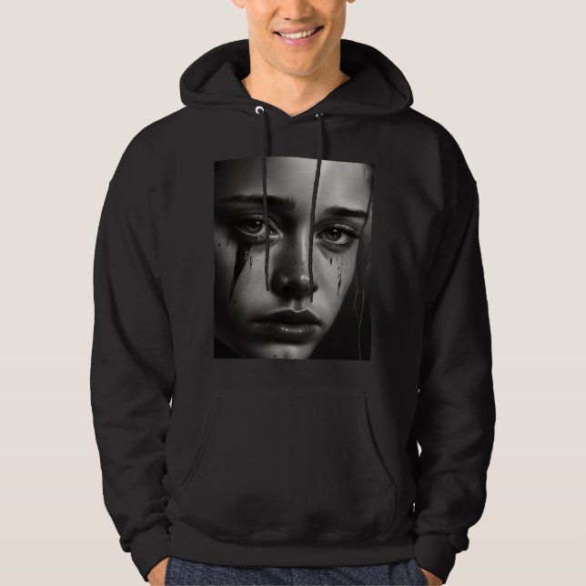 Moletom Girl with tears (Frente)