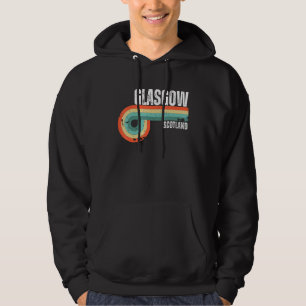 Moletom Glasgow Escócia Cidade Retro Lembrança Vintage