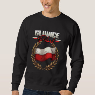 Moletom Gliwice Polônia Viagem Bandeira Polonesa Polônia
