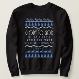 Moletom Glória a Deus nas Alturas Natal