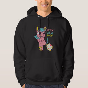 Moletom Gluten Me Fez Brincar Com O Unicórnio