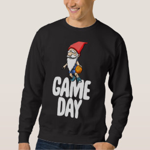 Moletom Gnome do Dia do Jogo Celebração de Jogo de Futebol