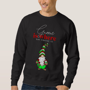 Moletom Gnome é onde está o café Festa de Natal