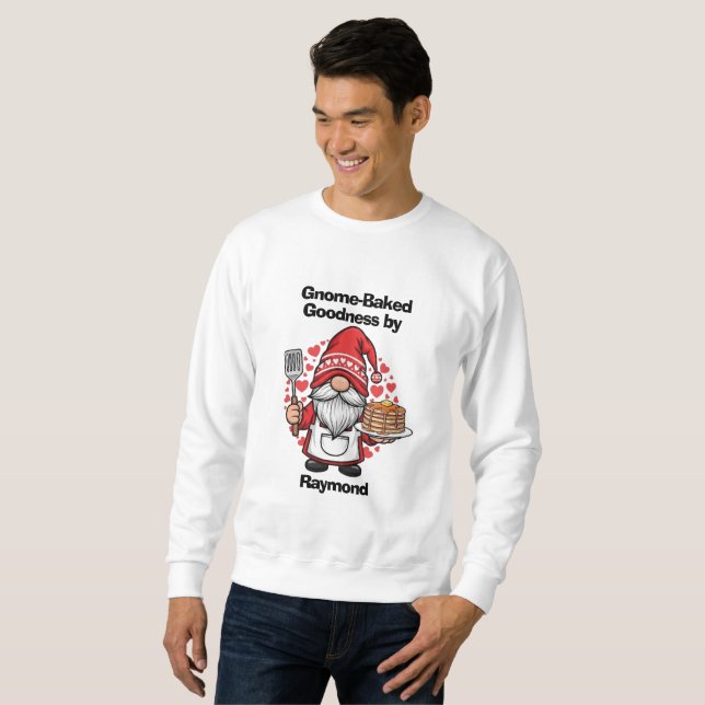 Moletom Gnome no design de casa (Frente Completa)