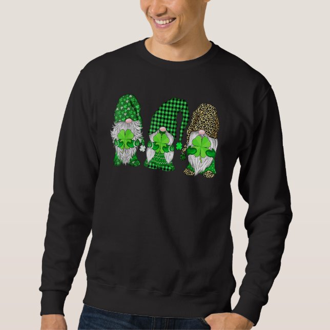 Moletom Gnome Rua Patrick S Day Irish Gnome (Frente)