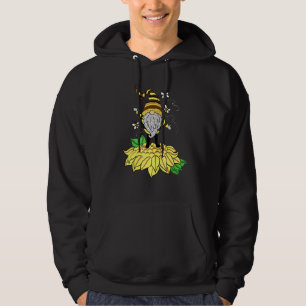Moletom Gnomo do Girassol com Abelha  Gnomo Hippie para Fl