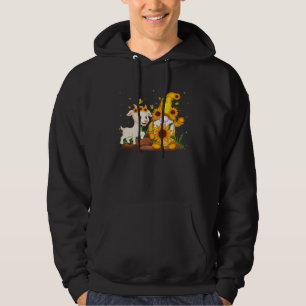 Moletom Gnomo Fofo e Bode Girassol Gnomo Bode Fazendeiro