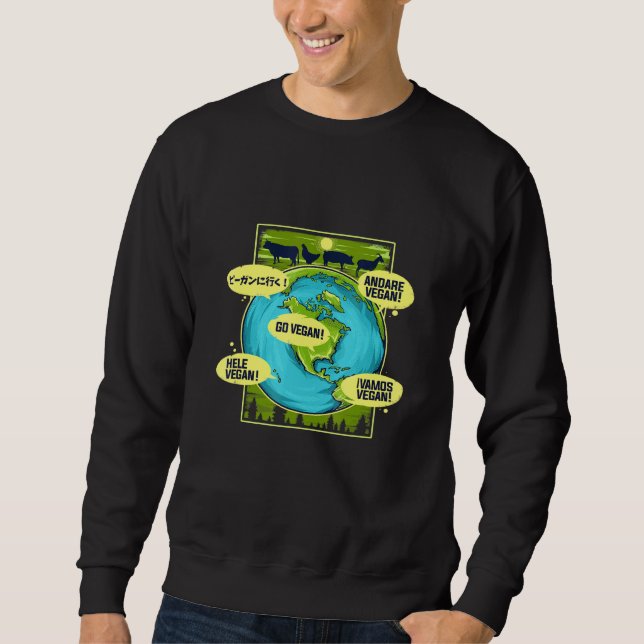 Moletom Go Vegan Worldwide 1 (Frente)