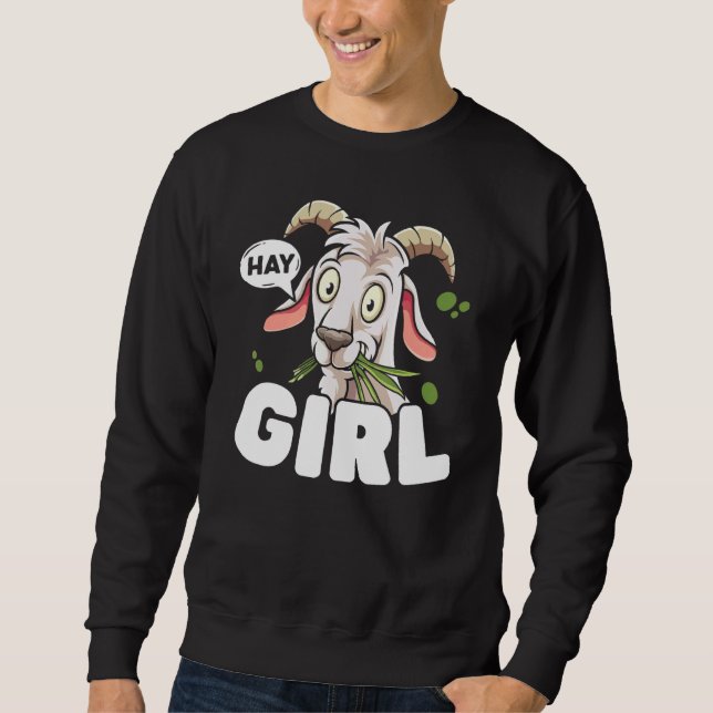 Moletom Goat  Animal Farmer Goat Lady Rancher Farming 1 (Frente)