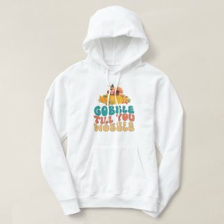 Moletom Gobble Até Que Você Acaba A Ação De Graças Da Turq