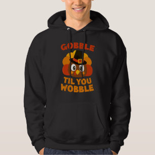 Moletom Gobble Til You Wobble Baby Outfit Toddler Thanksgi