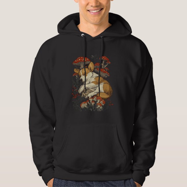 Moletom Goblincore Corgi Pet Do (Frente)