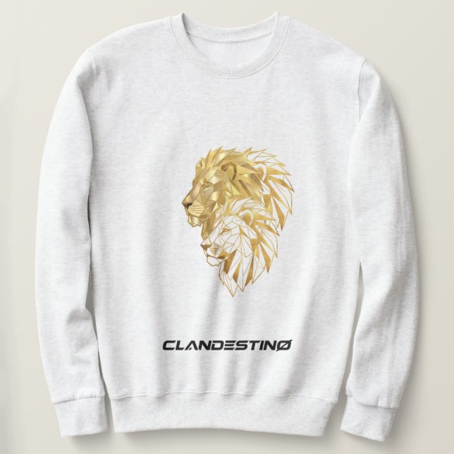 Moletom Golden Lion – Majestic Design (Frente do Design)